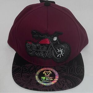 Top Level Motorcycle SnapBack Cap